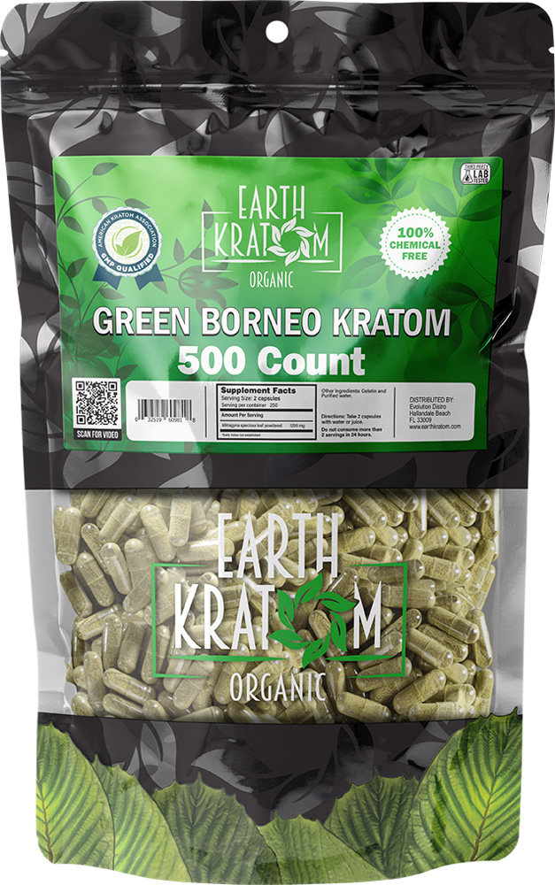 Green Borneo By Earth Kratom