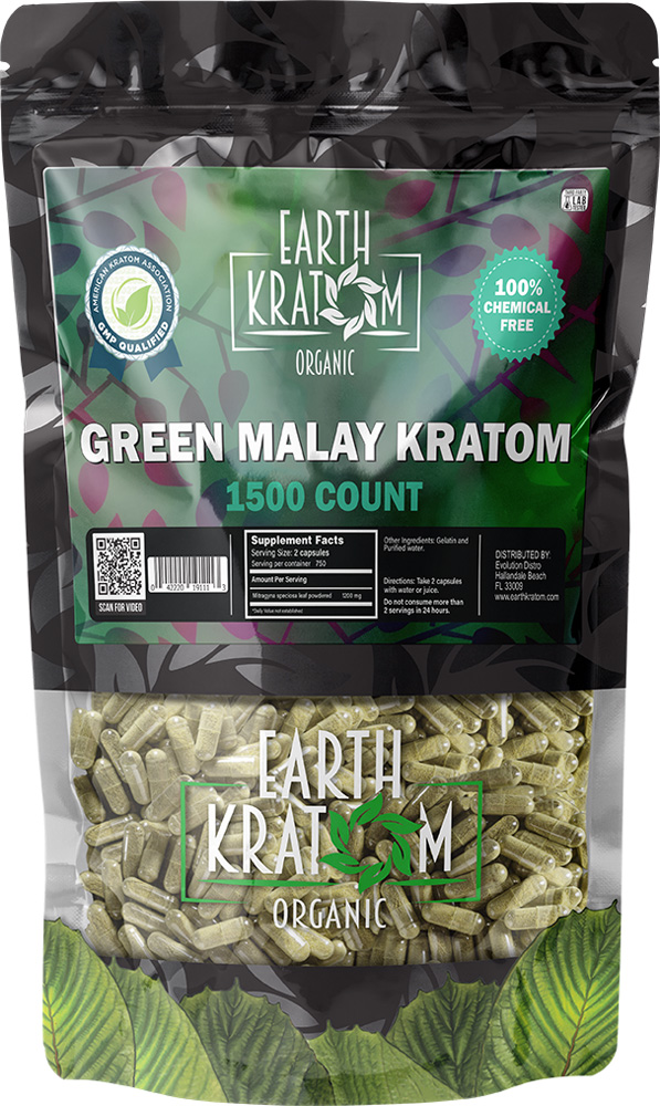 Green Malay By Earth Kratom