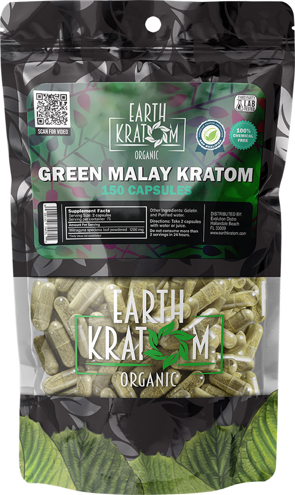 Green Malay By Earth Kratom