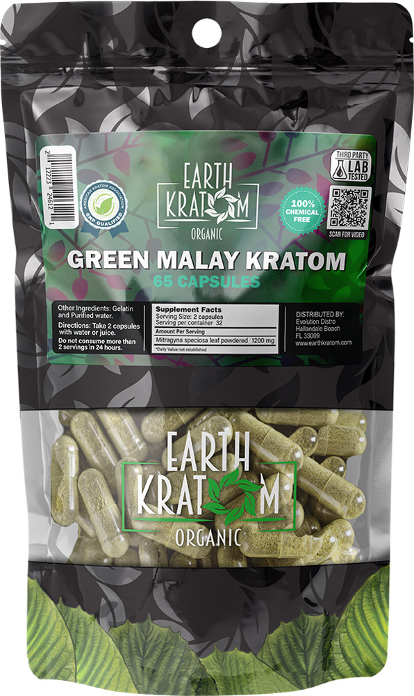 Green Malay By Earth Kratom