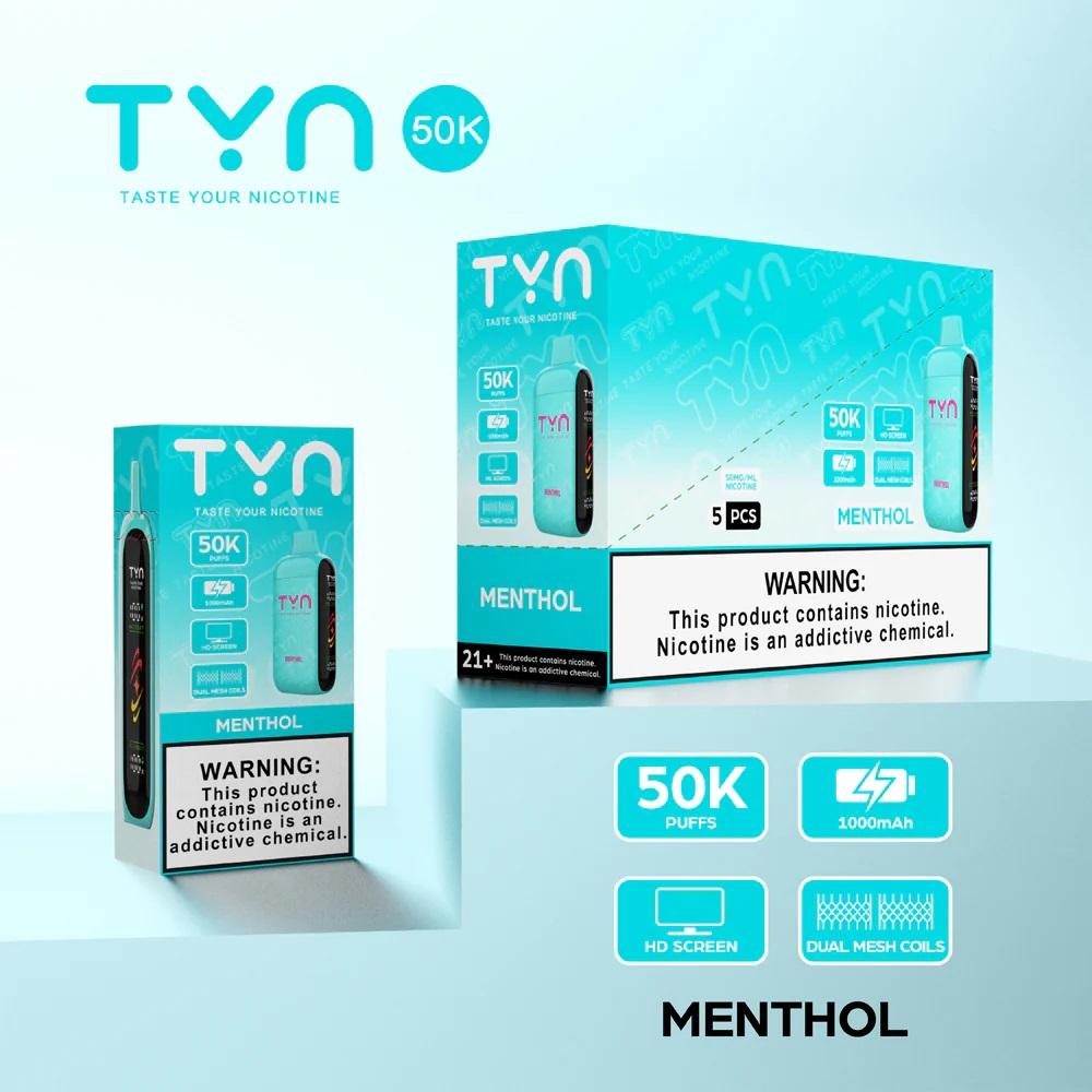 TYN 50,000 Puffs 5pk