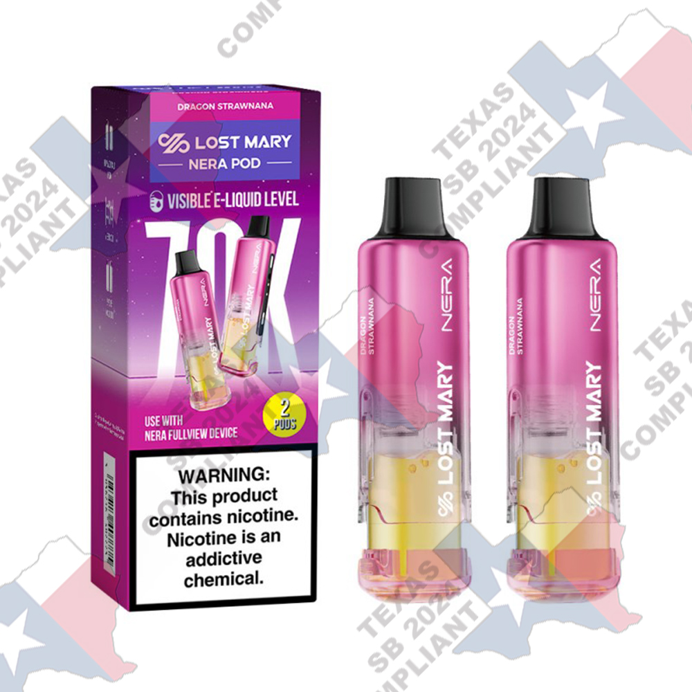 Lost Mary NERA Fullview Pod 70000 Puffs 5pk - SB2024 Compliant