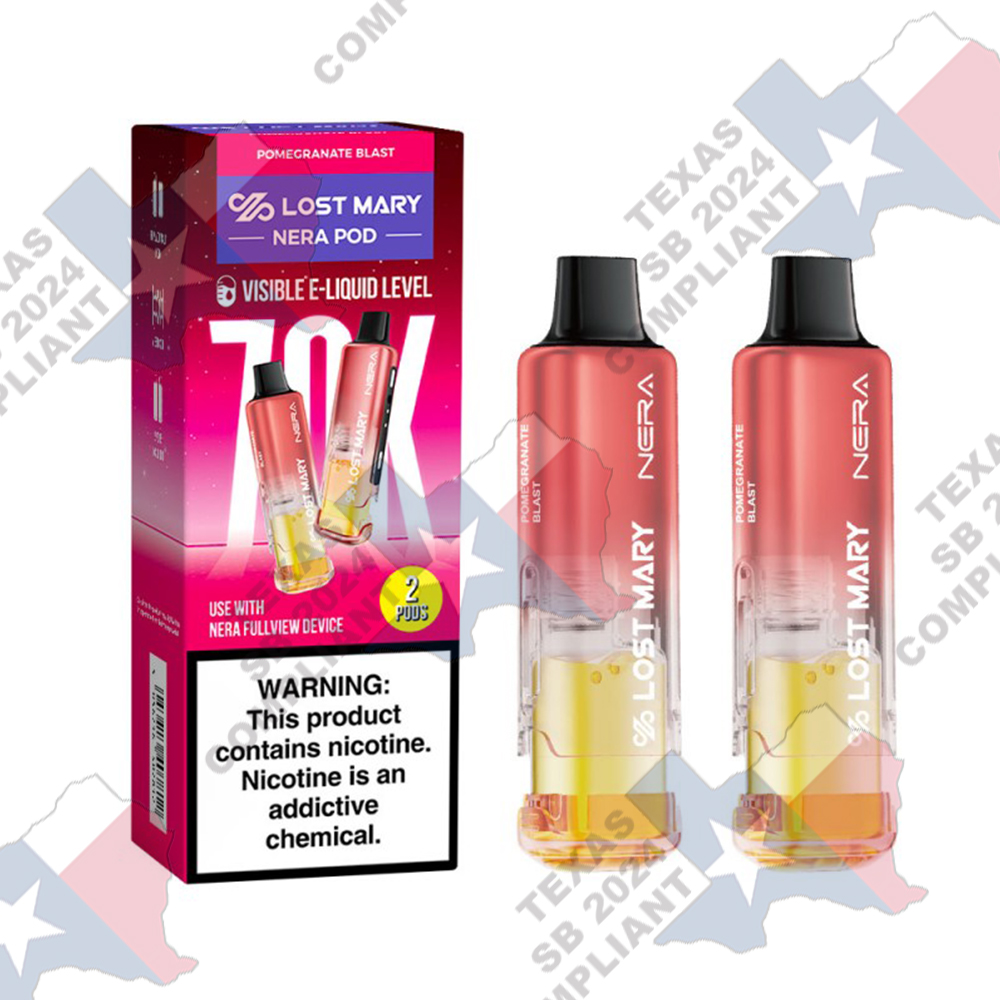 Lost Mary NERA Fullview Pod 70000 Puffs 5pk - SB2024 Compliant